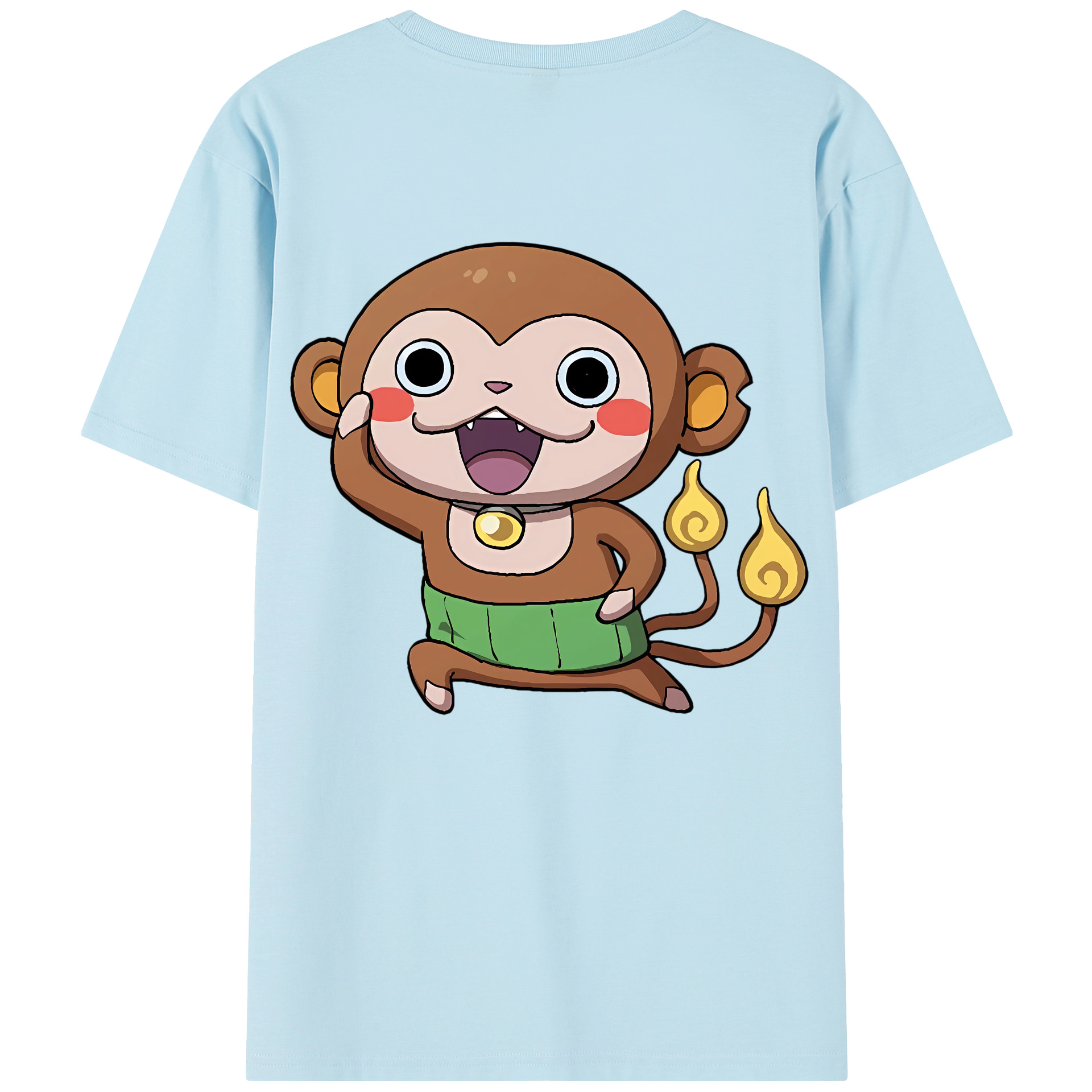 （画像用） 妖怪ウォッチ Yo-kai Watch 綿100％半袖Tシャツ（背面プリント）